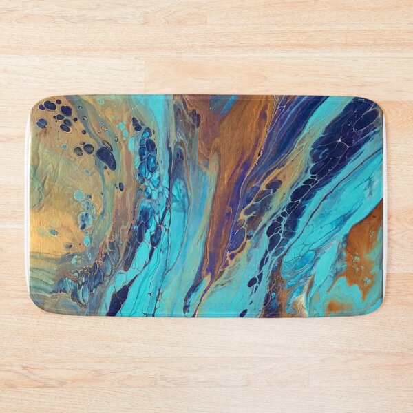 Item preview, Teal Abstract Flow designed and sold by Jana M Gray.