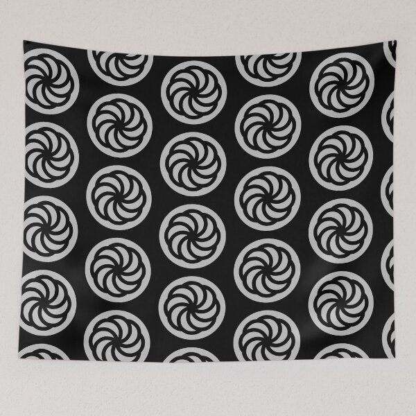 Item preview, Armenian Eternity Sign in paper texture circle with black ink, christians support Armenia designed and sold by IsisOsiris.
