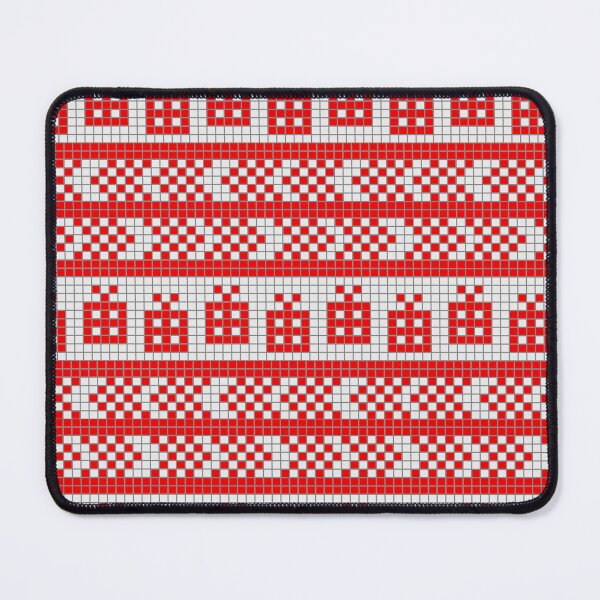 Item preview, Christmas Mosaic Pattern designed and sold by buzztop.