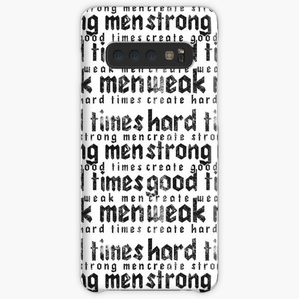 hard times Samsung Galaxy Snap Case