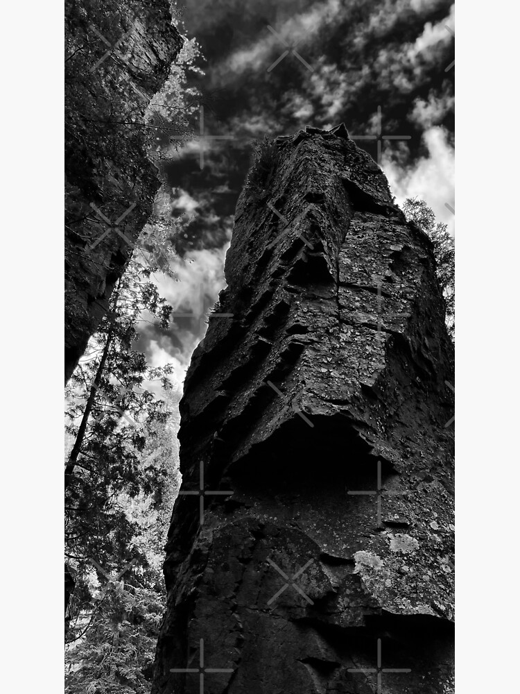 "Split Rock" Sticker for Sale by Beardeaux Redbubble