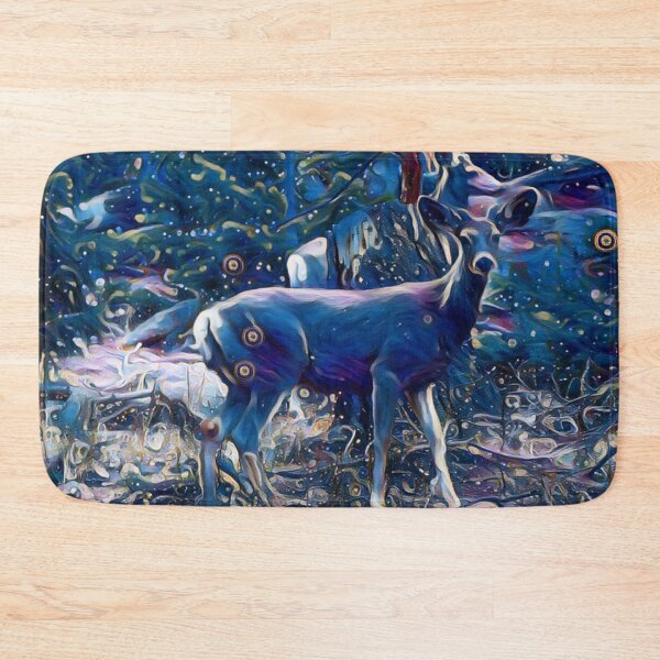 Item preview, Wild roes in forest designed and sold by MagiLand ⭐⭐⭐⭐⭐.