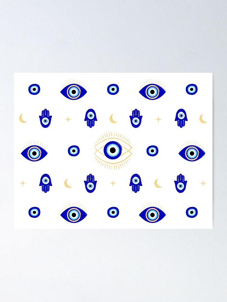 Hand Painted Louis Vuitton Evil Eye Artwork