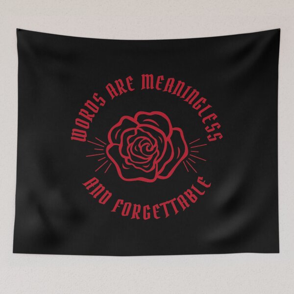Item preview, Words Are Meaningless And Forgettable  designed and sold by yoshra.