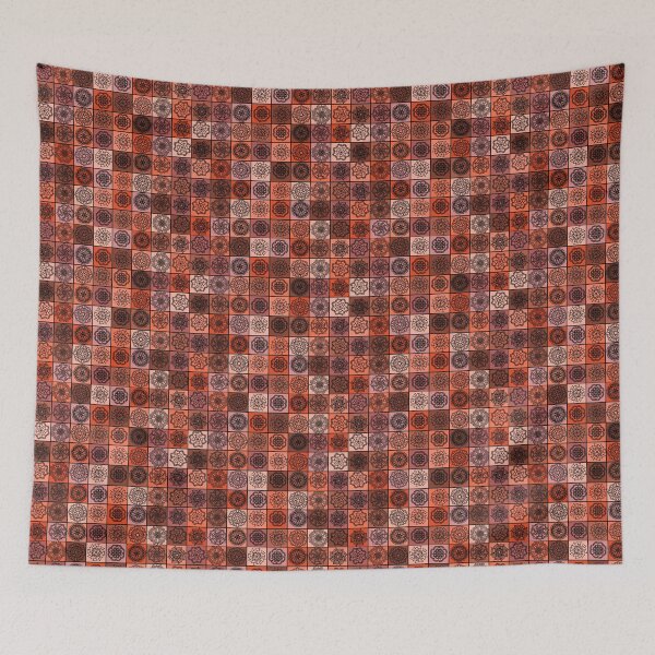 Item preview, Mandala patchwork design  designed and sold by QuirkynCute.