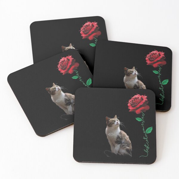 Item preview, The Best Mum Forever Funny Red Rose Curious Orang-White Cat designed and sold by Barnissim.