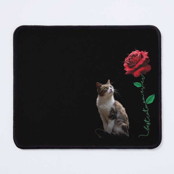 Item preview, The Best Mum Forever Funny Red Rose Curious Orang-White Cat designed and sold by Barnissim.