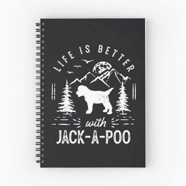 Item preview, Life is Better with Jack-A-Poo Dog designed and sold by rafaeltto.