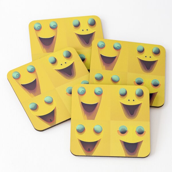 Item preview, Smiley face, Yellow "wow" character in cartoon style designed and sold by zoro92.