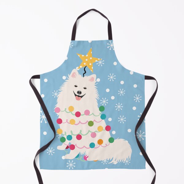 Item preview, American Eskimo Christmas Tree designed and sold by Lulupainting.