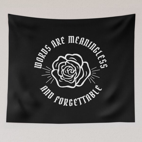 Item preview, Words Are Meaningless And Forgettable  designed and sold by yoshra.