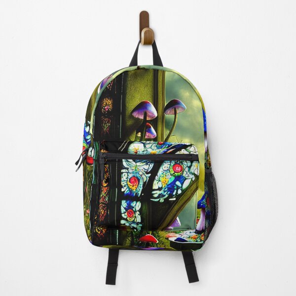 Item preview, Stained glass flowers and mysterious mushrooms designed and sold by GorinART.