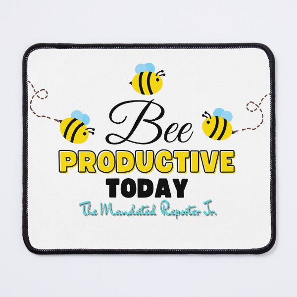 Item preview, Bee Productive Today - White designed and sold by TheReporter1.