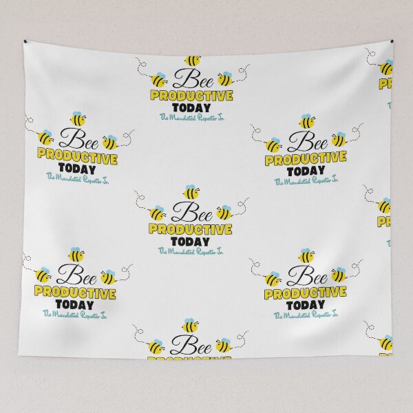 Item preview, Bee Productive Today - White designed and sold by TheReporter1.