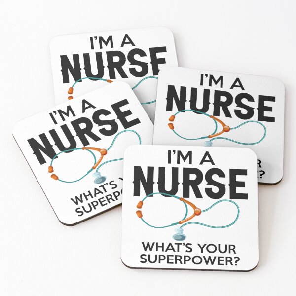 Item preview, I'm A Nurse What's Your Superpower designed and sold by SunsetGloww.