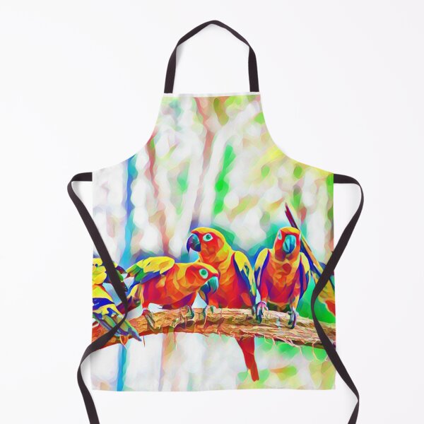 Item preview, Parrots on the branch designed and sold by MagiLand ⭐⭐⭐⭐⭐.