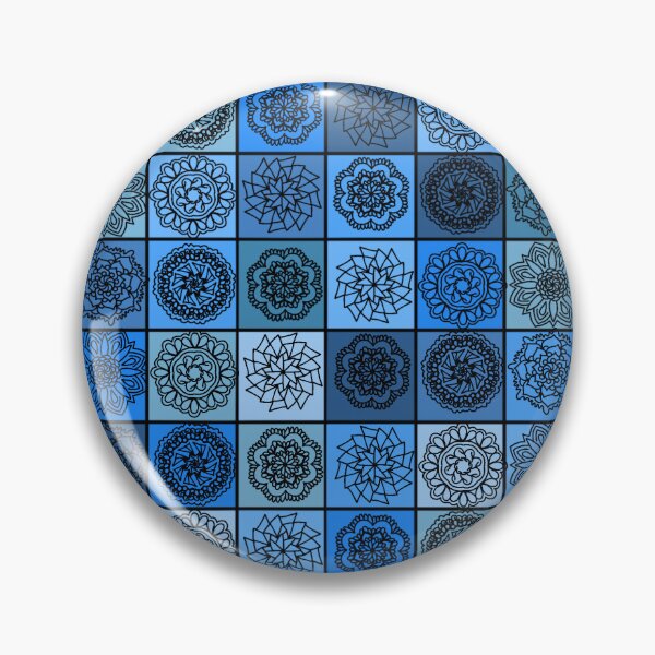 Item preview, Mandala patchwork design  designed and sold by QuirkynCute.