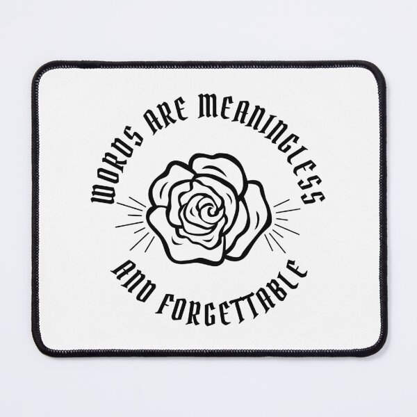Item preview, Words Are Meaningless And Forgettable designed and sold by yoshra.