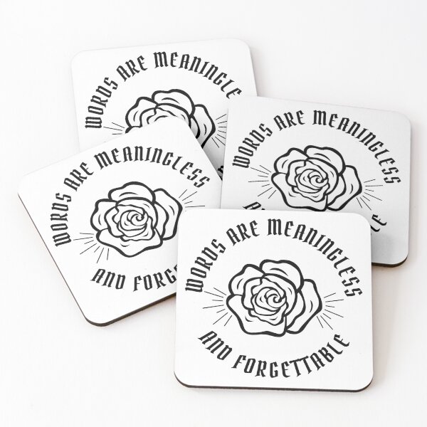 Item preview, Words Are Meaningless And Forgettable  designed and sold by yoshra.