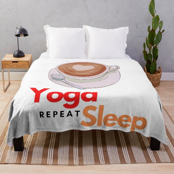 Item preview, Coffee Yoga Sleep Repeat  designed and sold by Cozy-space.