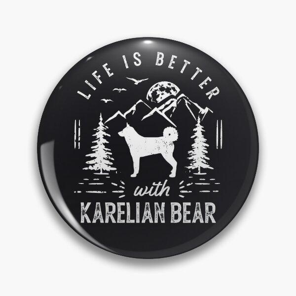 Item preview, Life is Better with Karelian Bear Dog designed and sold by rafaeltto.
