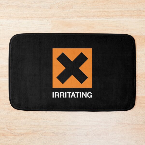 Item preview, Irritating Symbol (On Black) designed and sold by STUDIO-72.