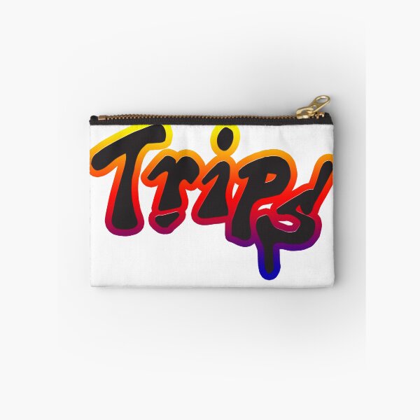 Item preview, TRIPS POKER graphic spellout psychedelic shirt designed and sold by The Art of dr.Ew.