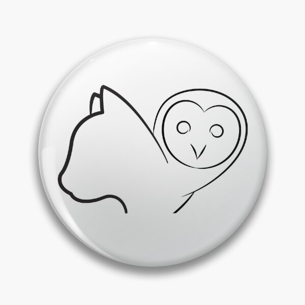 Item preview, A Cat And An Owl designed and sold by OneDayCollected.