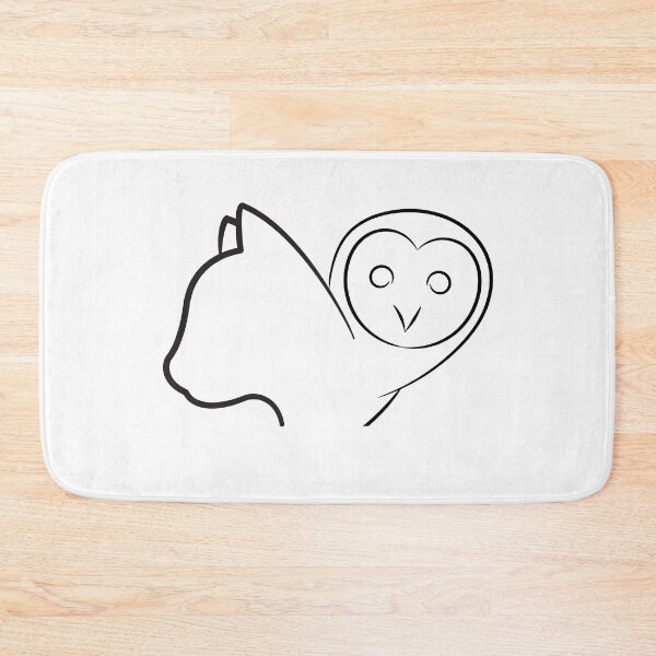 Item preview, A Cat And An Owl designed and sold by OneDayCollected.