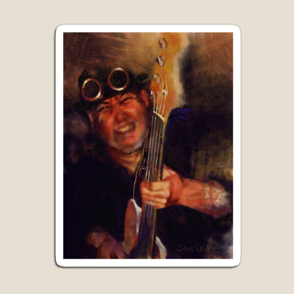 Item preview, Steam Punk Bass Player designed and sold by steveelliott.
