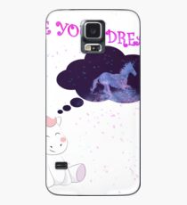 Unicorn Live your dreams Einhorn Dream Königin Hülle & Skin für Samsung Galaxy