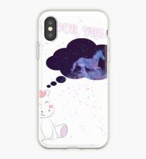 Unicorn Live your dreams Einhorn Dream Queen iPhone-Hülle & Cover