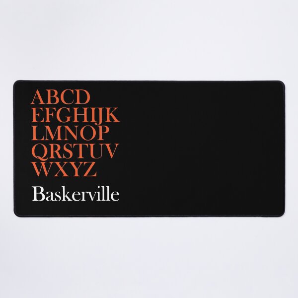 Item preview, Baskerville Alphabet. designed and sold by MattWildin.