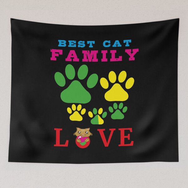 Item preview, I  love my cat paws best family designed and sold by al21ex.