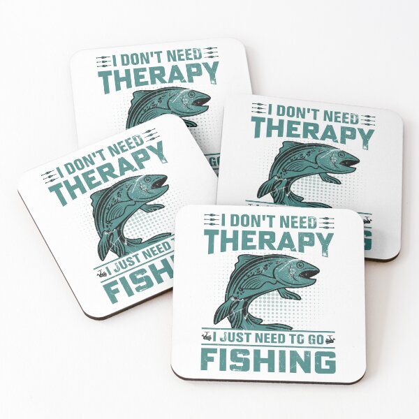 Item preview, I Don't Need Therapy I Just Need To Go Fishing designed and sold by FanityPrints.