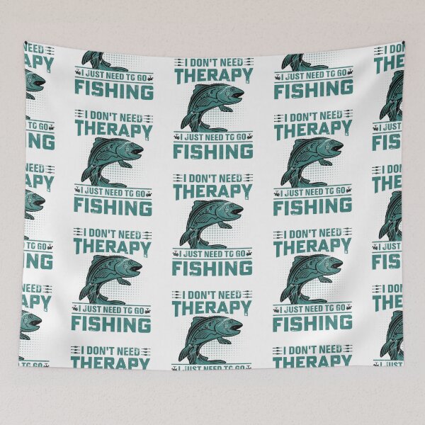 Item preview, I Don't Need Therapy I Just Need To Go Fishing designed and sold by FanityPrints.