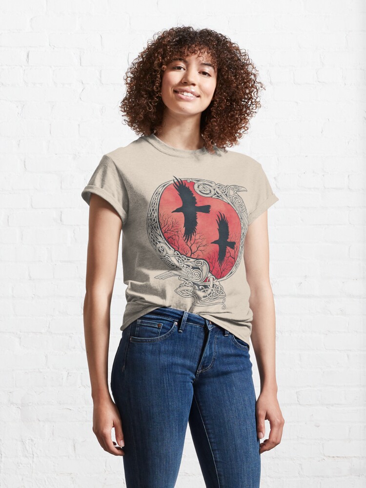 Alternate view of HUGIN&MUNIN Classic T-Shirt