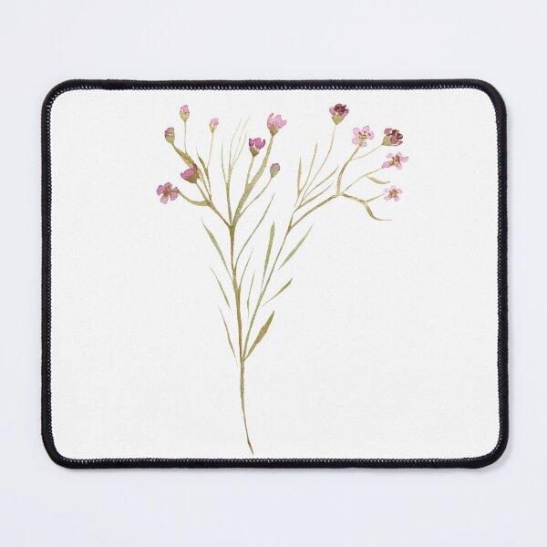Item preview, Watercolor flower branch illustration single object designed and sold by Yana Mustafina | Boho Soulful Designs.