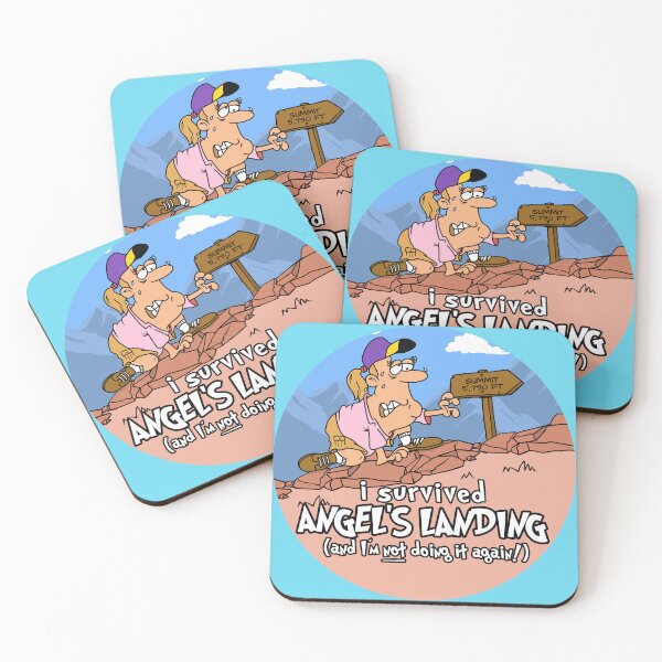Item preview, I Survived Angel's Landing and I'm Not Doing It Again! designed and sold by LegsMiserable.