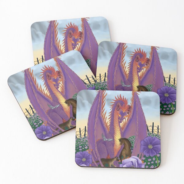Item preview, The Dragon of Remembrance for the Purple Poppy designed and sold by SillWillStudios.