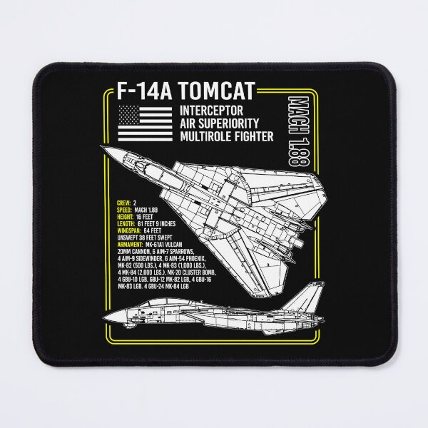 Item preview, F14 Tomcat US Aircraft Plane USAF Airplane Blueprint - F-14 Tomcat designed and sold by DigitalBadger.