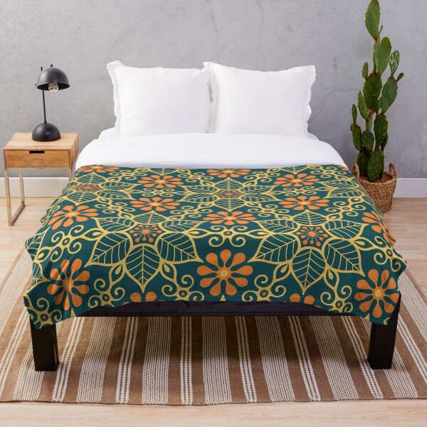 Item preview, Flores Geométricas VINTAGE VERDE designed and sold by WVortex.