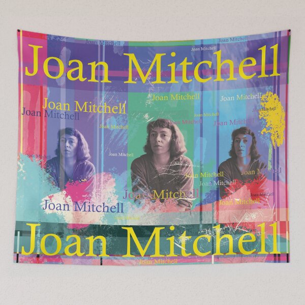 Item preview, portrait painter Joan Mitchell designed and sold by Mauswohn.