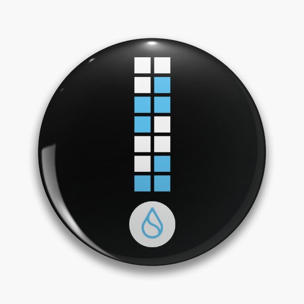 Item preview, Sui SUI Crypto Altcoin - Geometric Minimalism designed and sold by CryptoMoods.