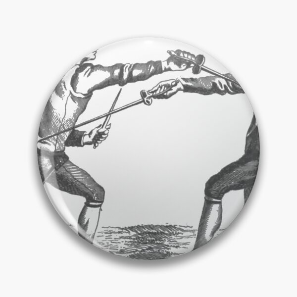 Item preview, Fencing, old engraving designed and sold by 3-Petits-Lapins.