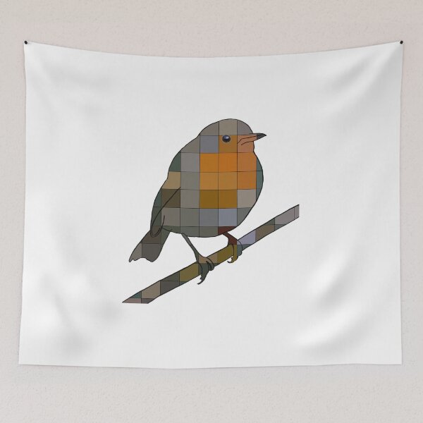 Item preview, Patchwork Robin designed and sold by Shimmersnap.