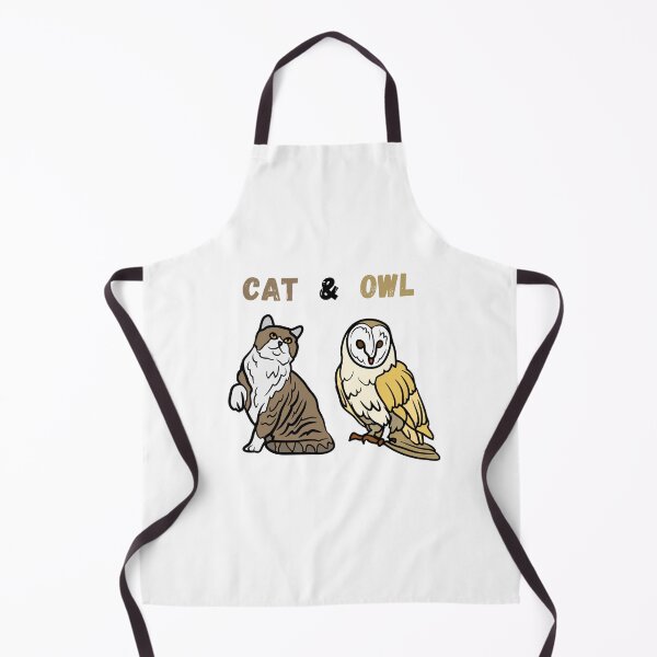 Item preview, A Cat And An Owl designed and sold by OneDayCollected.