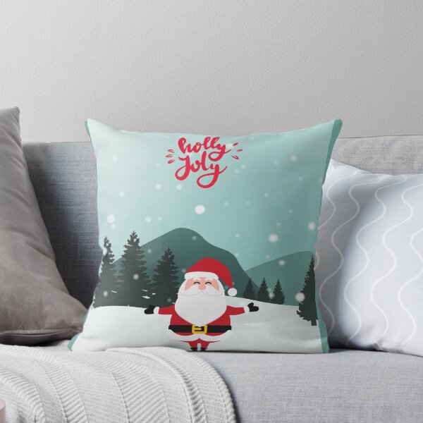 Item preview, Holly Joly Santa Claus en el paisaje invernal designed and sold by SBWorld.