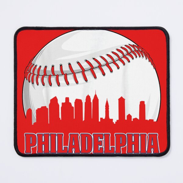 Item preview, Vintage Philadelphia Baseball Skyline Retro Philly Cityscap designed and sold by Adnane imaounen.