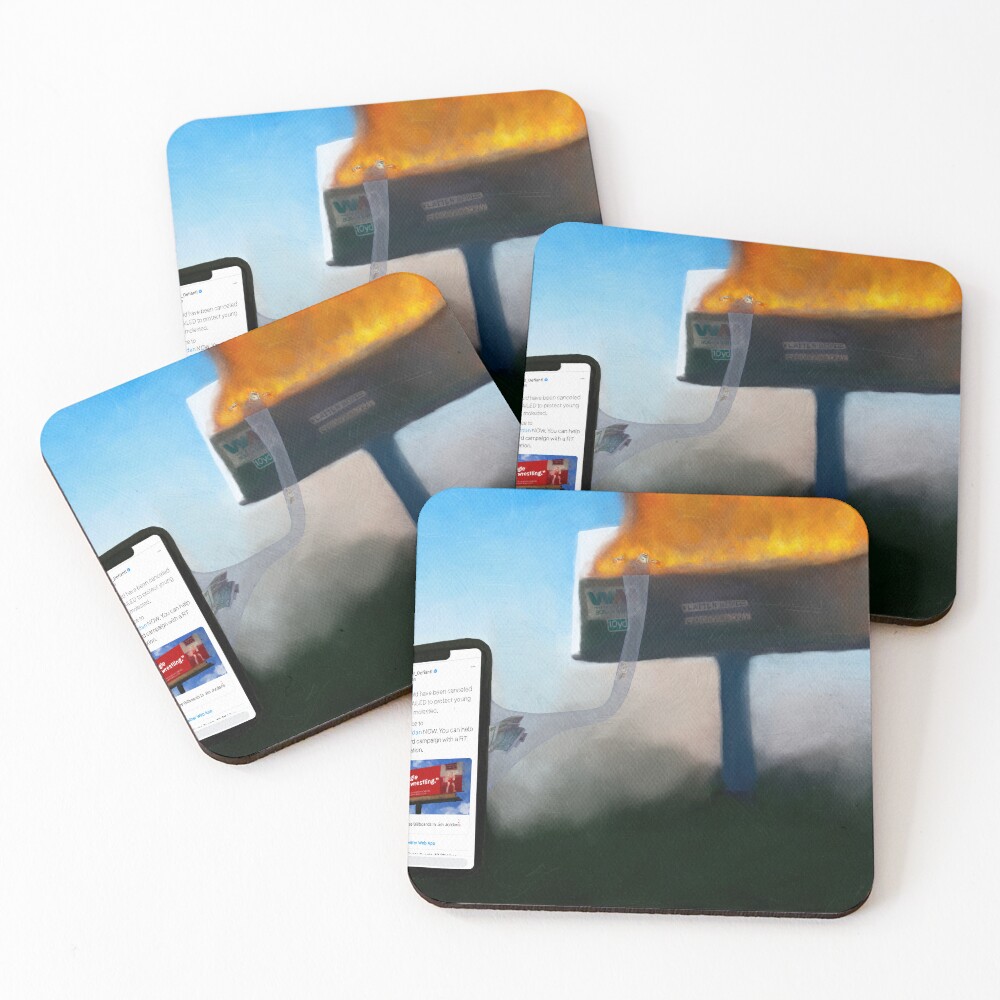 Item preview, Coasters (Set of 4) designed and sold by Moonbuck.
